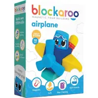 Djeco Blockaroo - Avion - 10 Pièces