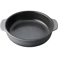 Berghoff Plat à four -Gem, 24,5 x 21 x 5,5 cm, céramique, noir