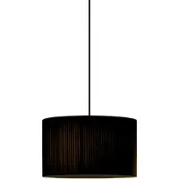 Santa & Cole Sísísí Cilíndricas GT2 Suspension Black ribbon | Black | Textured black