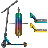 Madd MGP MG6 Kinetic Neo/noir - roues de 110 mm et pont en aluminium avec compression IHC pour les tricks professionnels
