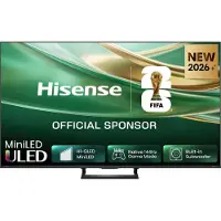 Hisense TV 55E8S (2026) 55" QLED Mini LED UHD 4K