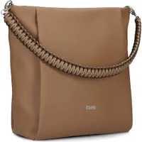 Zwei Sac bandoulière 'Yuna' beige / noisette