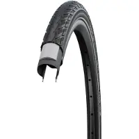 Schwalbe 2 pneus Delta Cruiser Plus 28-622, avec protection anti-crevaison, dimensions 28 x 1,10