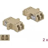 DeLOCK Coupleur réseau - LC multi-mode (W)