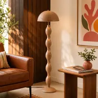 LumenXL Lampadaire design Mura taupe chaud en métal