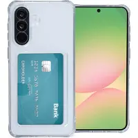 IMoshion Coque silicone avec porte-cartes pour Samsung Galaxy A57 (5G) - Transparent