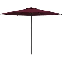 vidaXL Parasol de jardin 300 x 300 cm en polyester, à angle droit