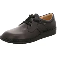 Finn Comfort Chaussure à lacets 'Schnürschuh Herren 01000 001099 Echtleder in schwarz' noir