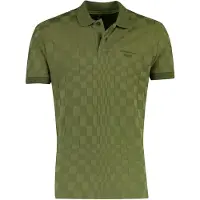 HUGO BOSS Polo Porsche x en coton à motif jacquard