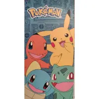 Educa Borras Serviette de plage en coton Pokémon