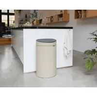 Brabantia Poubelle Touch, Poubelle, Beige