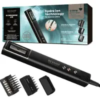 Revamp Hydroshine Air 3 en 1 Pro Styler DR-2750-EU – Sèche-cheveux avec technologie Hydro Ion, moteur numérique 110 000 tr/min, 4 niveaux de température, 3 vitesses, 330 g