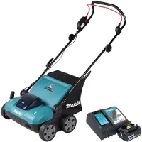 Makita DUV320RT LXT Batterie Li-ion 18V Kit Scarificateur (1 Batterie 5,0 Ah) - 320 Mm
