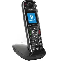Gigaset E720A - Téléphone sans fil - Répondeur avec identification de l'appelant - ECO DECT\NGAP - noir