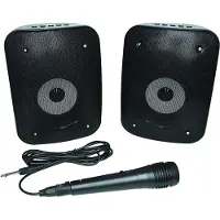 Lexibook Ensemble de haut-parleurs avec microphone iParty