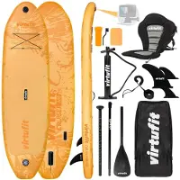 VirtuFit Supboard Cruiser 305 Orange avec siège de kayak