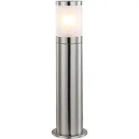 Globo Lighting Stainless steel terrace lamp Xeloo 50 cm