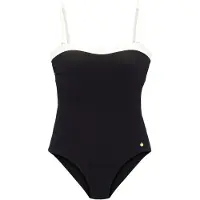 LASCANA Maillot de bain noir / blanc