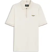 BOSS x ASTON MARTIN polo en coton mercerisé