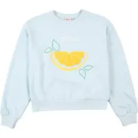 ONLY GIRLS Sweat-shirt 'KOGTERRA' bleu cyan / bleu pastel / jaune