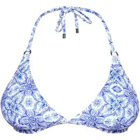 JOOP! Hauts de bikini ' Muri Beach ' bleu / blanc