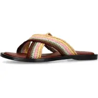 Sacha Mule marron / mélange de couleurs