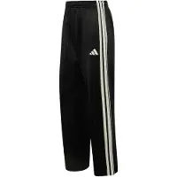 Adidas Pantalon de sport 'Stadium' noir / coquille d'oeuf