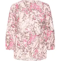 Fransa Chemisier 'ARIANA' mélange de couleurs / rose