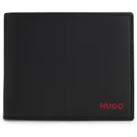 HUGO Tibby 2.0 Trifold 10272879 Wallet Noir Homme