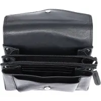 Golden Head Cuir porte-monnaie Polo RFID Protect Börsentäschchen 2850 Schwarz noir