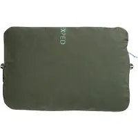 GSI - Oreiller de camping chaud et confortable - Luxewool Pillow Moraine en Coton - Kaki