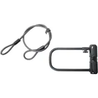 Contec Ct Serrure à étrier Powerloc 115 Mm X 230 Mm, Noir