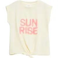 s.Oliver T-Shirt jaune clair / rose