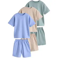 Next Pyjama beige / bleu clair / vert