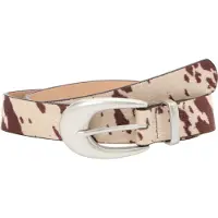 About You Ceinture marron / blanc