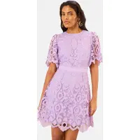 Love & roses Robe violet clair