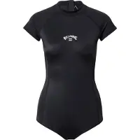 Billabong Tropic Short Sleeve Rash Guard Noir M Femme
