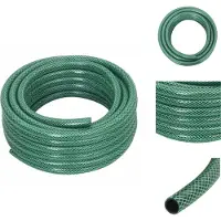 vidaXL Tuyau d'arrosage vert 0,6" 50 m PVC - Tuyaux d'arrosage