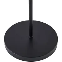 LINDBY Lampadaire , Melanie, Noir, Salon / séjour, Métal, Moderne