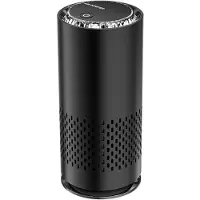 INF Purificateur d'air rechargeable pour voiture: Ioniseur portable Le noir