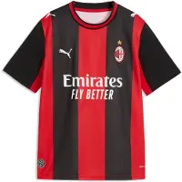 Puma Ac Milan Replica Home Junior Short Sleeve T-shirt Rouge 15-16 Years Enfants