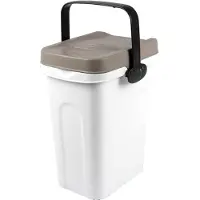 Zolux Petfood-Container 7 lt, marron/blanc, avec anse