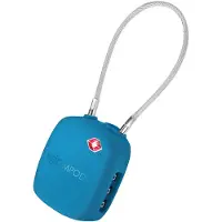Boompods LOCK TSA Bag Tracker Ocean Blue