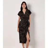 Apricot Robe rose / noir / blanc