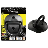 Masterlock zertifizierte StahlVerankerungspunkte 135x105mm, Sécurité notebook, Noir