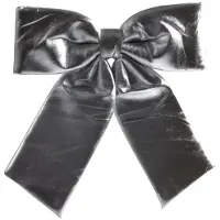 Svenska Living - Décoration à suspendre en forme de nud, 28 x 28 cm, argent