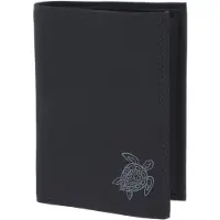 OXMOX porte-monnaie New Cryptan RFID Protect Kombibörse Turtle 2.0 Print Grey Black noir