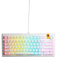 Glorious Gmmk 3 He 75% Fox He Gaming Mechanical Keyboard English Blanc