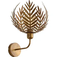 QAZQA Applique murale vintage dorée 26,5 cm - Botanica