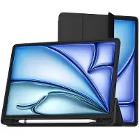 MW Folio SlimSkin pour iPad Air 10.9" 4ème génération 5ème génération 2020 et 2022 Noir